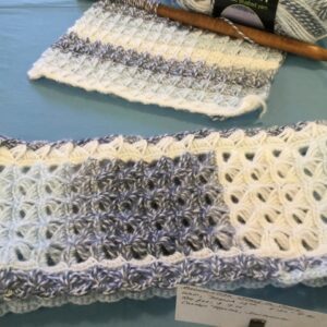 BROOMSTICK LACE SCARF OR COWL
